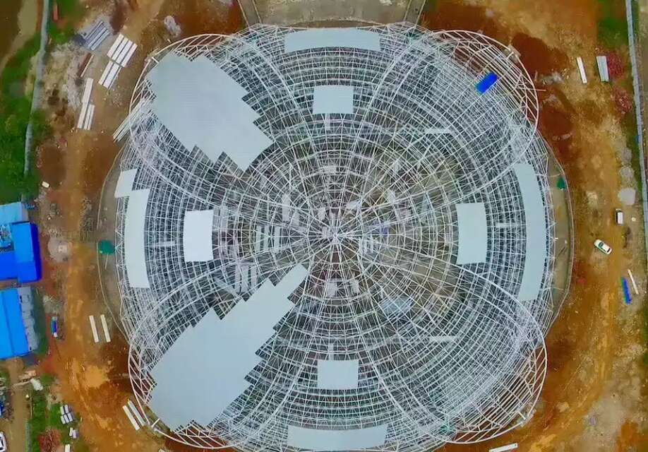 牙克石体育馆网架
